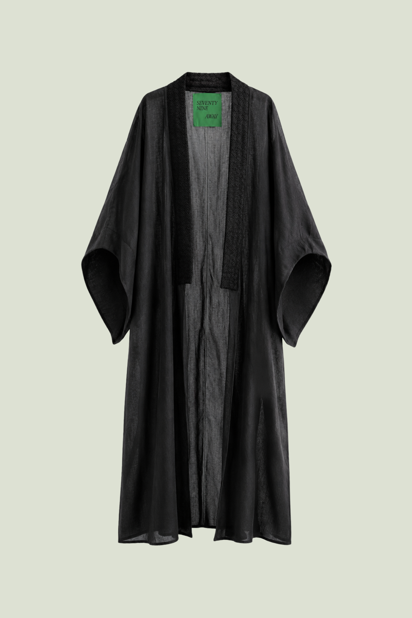 The Twist Kimono - Black